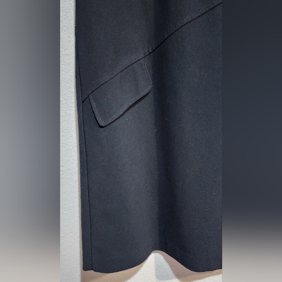 Halogen Chic Couduroy Short Black Dress Size L - Picture 4 of 12